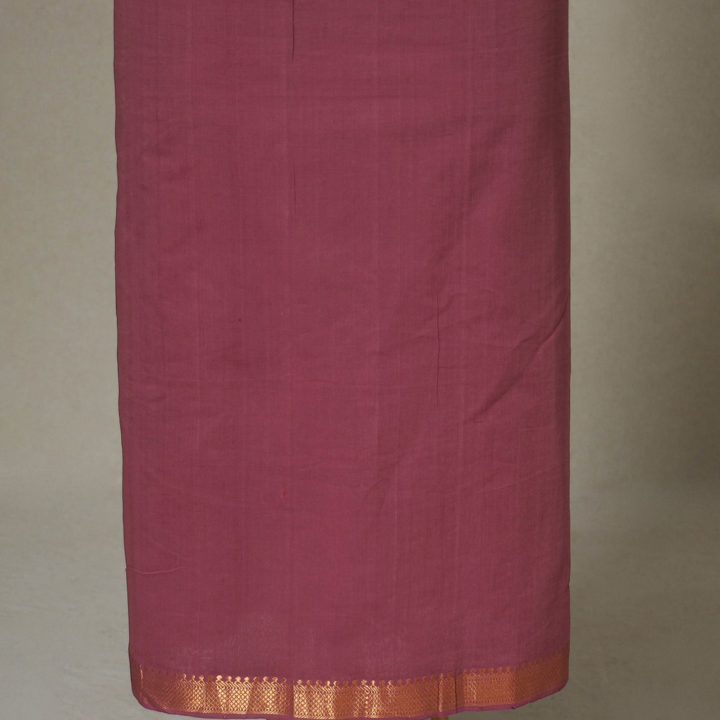 Pink - 2pc unstitched mangalagiri dress material