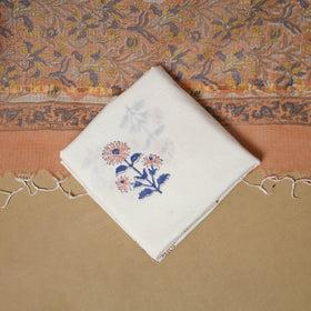 3pc kota doria cotton sanganeri unstitched dress material