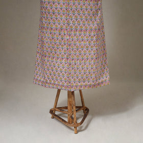 Pink - 3pc cotton sanganeri unstitched dress material 04