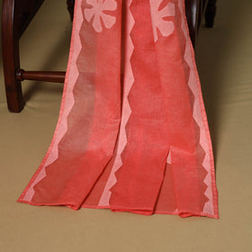 Pink - 3pc cotton unstitched barmer applique cut work dress