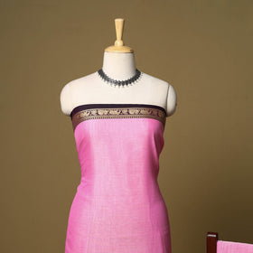 3pc cotton unstitched dharwad dress material with border 02