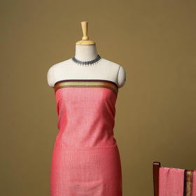 3pc cotton unstitched dharwad dress material with border 07