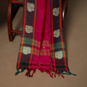 Pink - 3pc cotton unstitched dharwad dress material