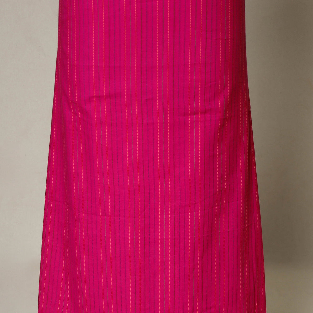 Pink - 3pc cotton unstitched jacquard dress material 05