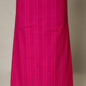 Pink - 3pc cotton unstitched jacquard dress material 05
