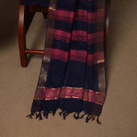 Pink - 3pc handloom cotton unstitched mangalagiri dress