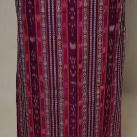 Pink - 3pc handloom cotton unstitched sambalpuri dress