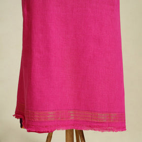 Pink - 3pc kutch handloom organic kala cotton unstitched