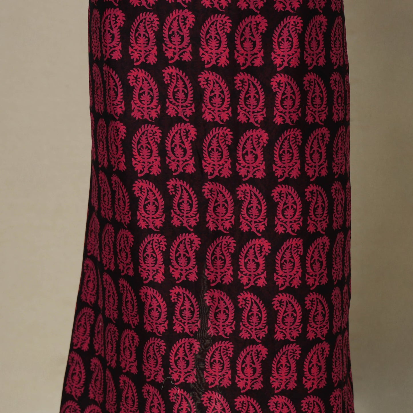 Pink - 3pc maheshwari silk unstitched bagh dress material