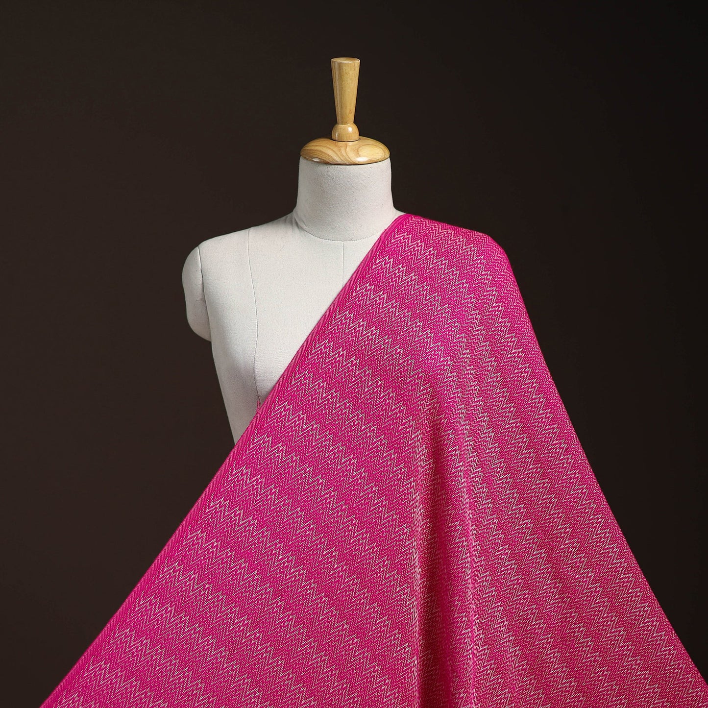 Pink - acrylic fine wool fabric (width - 44 in) 12