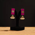 Anvika Stone Work Fabart GS Jhumka Earrings 