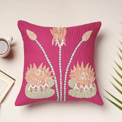 Applique Cushion Cover