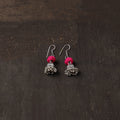 Ashifa german silver jhumki earrings - handcrafted