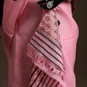 Assam handloom silk cotton mekhela chador with blouse piece