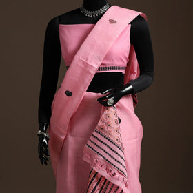 Assam handloom silk cotton mekhela chador with blouse piece