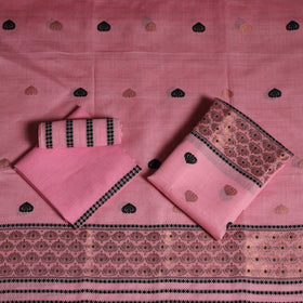 Assam handloom silk cotton mekhela chador with blouse piece
