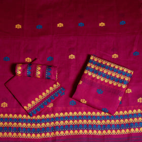 Assam handloom silk cotton mekhela chador with blouse piece