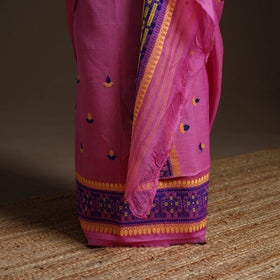 Assam handloom silk cotton mekhela chador with blouse piece