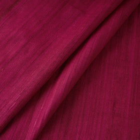 Pink Authentic Handwoven Tussar Silk Bhagalpuri Fabric 