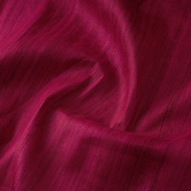 Pink Authentic Handwoven Tussar Silk Bhagalpuri Fabric 