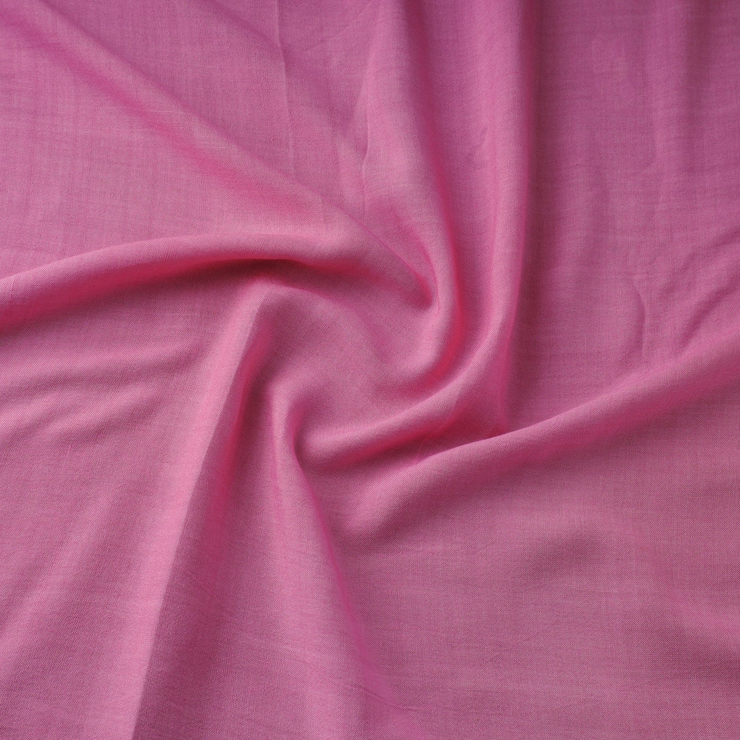 Pink - bamboo silk natural dyed pure handloom plain fabric