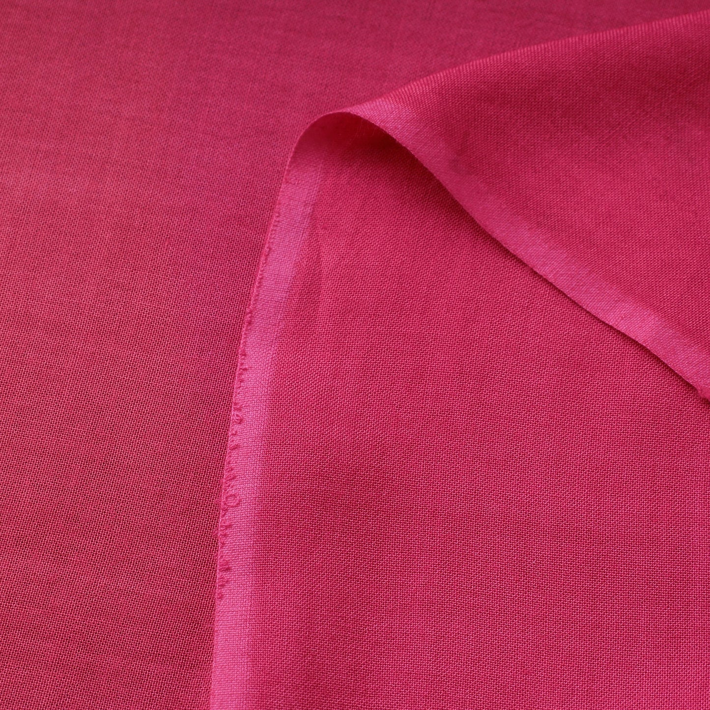 Pink - bamboo silk natural dyed pure handloom plain fabric