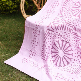 Buy Barmer Applique Cutwork Cotton Single Bed cover Online at iTokri.com