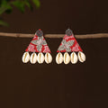  Basma Fabart Shell Work Earrings 