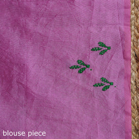 Bengal hand embroidery silk nakshi kantha saree 33