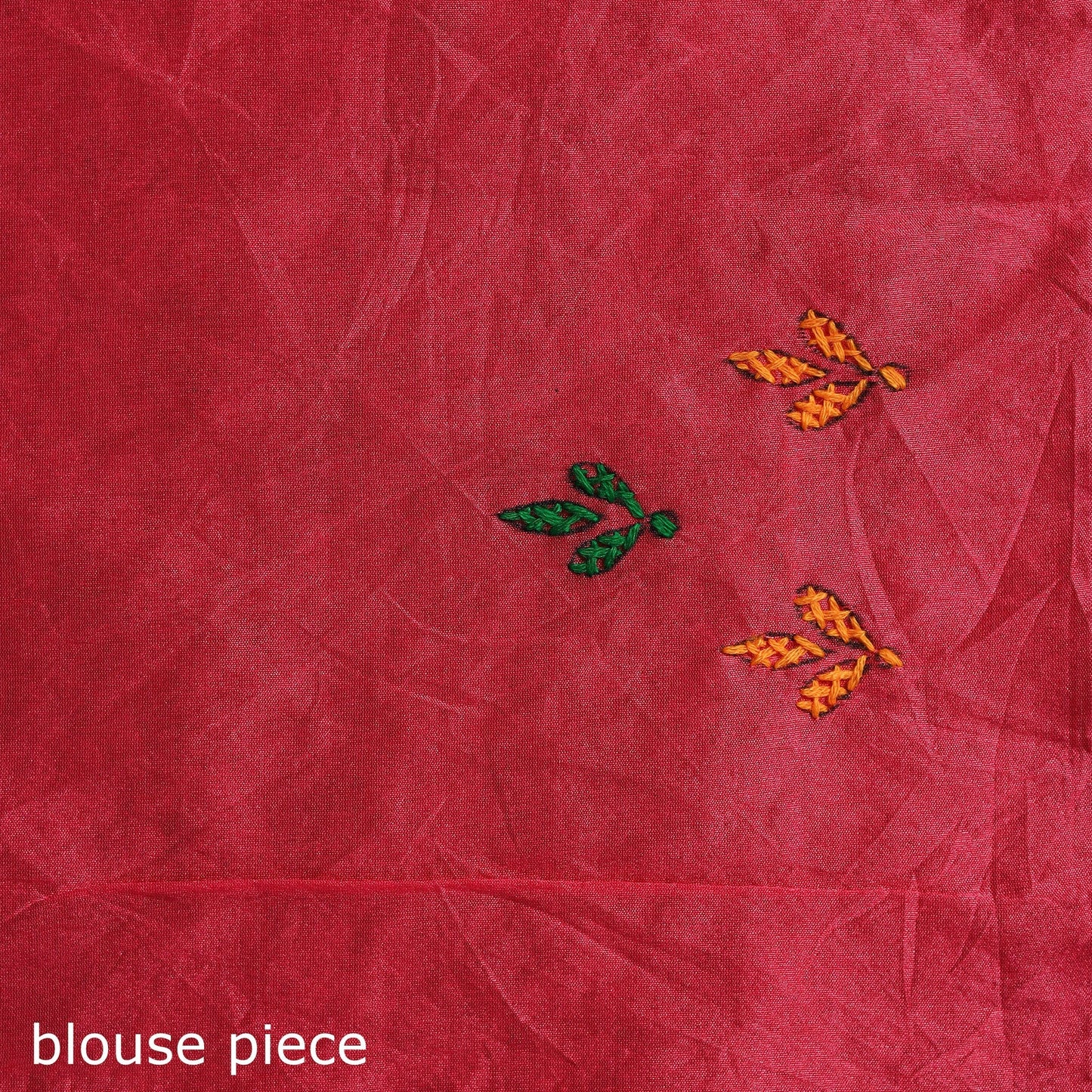 Bengal hand embroidery silk nakshi kantha saree 62