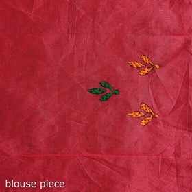 Bengal hand embroidery silk nakshi kantha saree 62