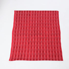 Pink Bengal Kantha Embroidered Pure Cotton Blouse Piece 