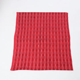 Pink Bengal Kantha Embroidered Pure Cotton Blouse Piece 