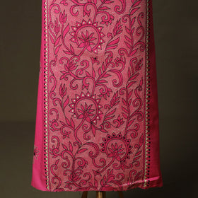 Bengal kantha hand embroidered cotton unstitched kurta