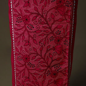 Bengal kantha hand embroidered cotton unstitched kurta