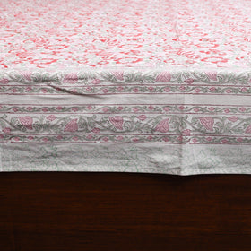 Cotton double sanganeri bed sheet set (108 x 90 in) 04