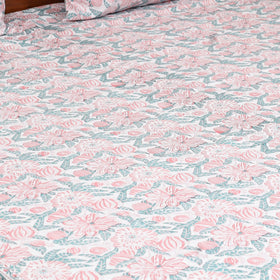 Cotton double sanganeri bed sheet set (108 x 90 in) 03