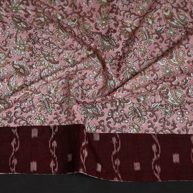 Block print cotton sanganeri blouse piece 10 - handcrafted