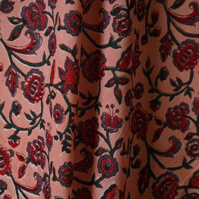 Pink - cotton sanganeri fabric 10 - handcrafted