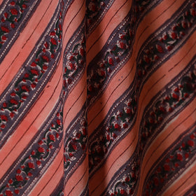 Red - cotton sanganeri fabric 31 - handcrafted