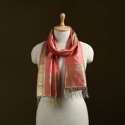 Brocade handloom semi silk nakshi buti banarasi stole