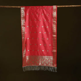 Brocade handloom semi silk nakshi buti banarasi stole