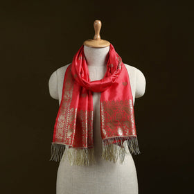 Brocade handloom semi silk nakshi buti banarasi stole