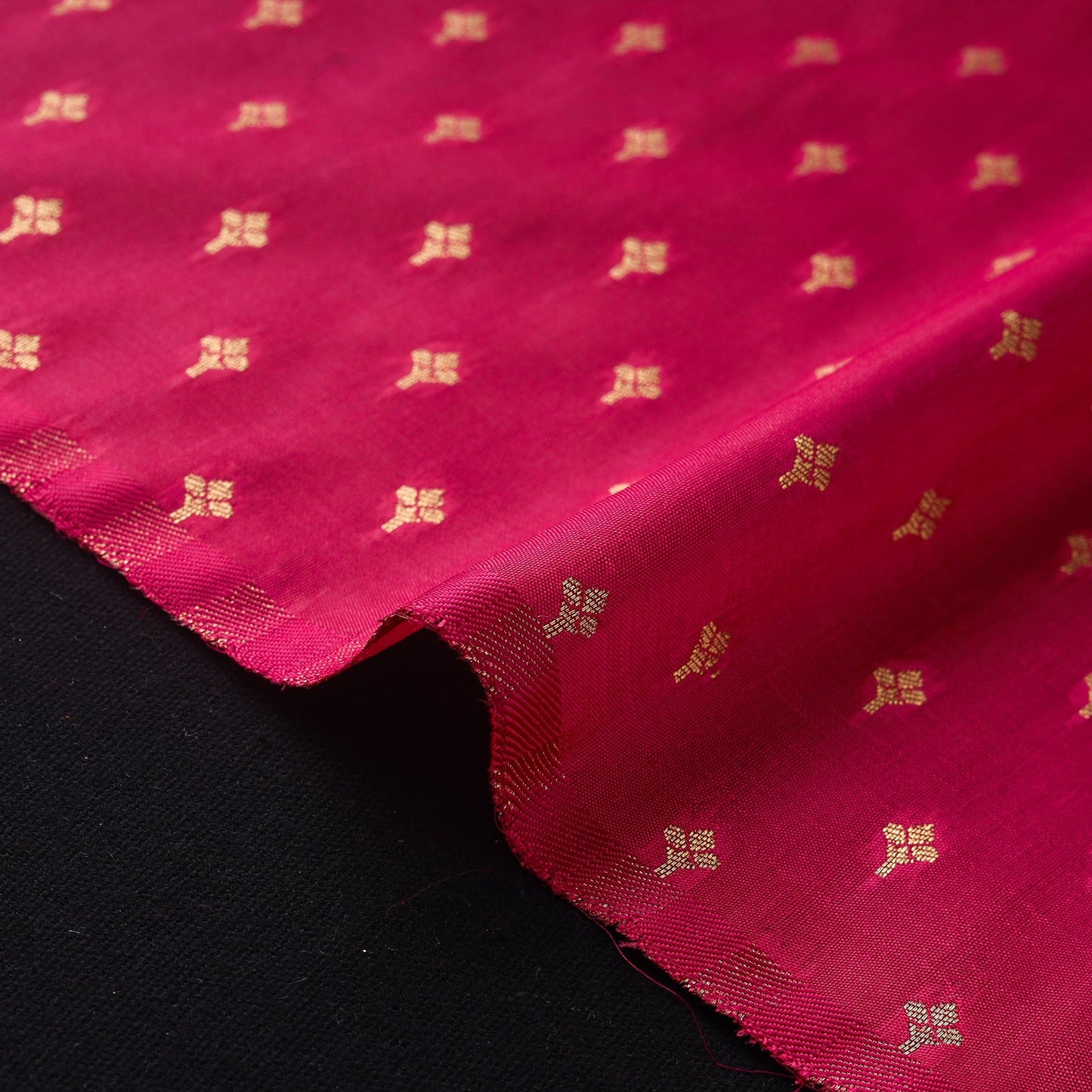 Brocade viscose banarasi fabric 08 - handcrafted