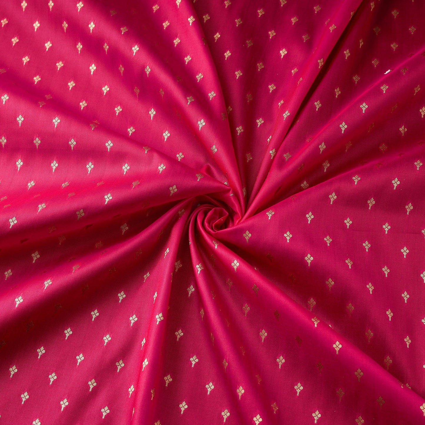 Brocade viscose banarasi fabric 08 - handcrafted