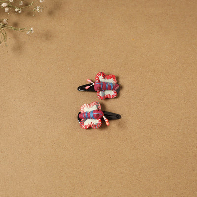 Fab artwork tik-tak hair clip for kids (set of 2) 02