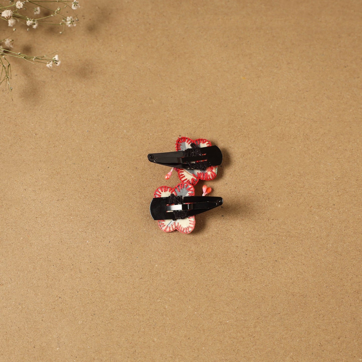 Fab artwork tik-tak hair clip for kids (set of 2) 02