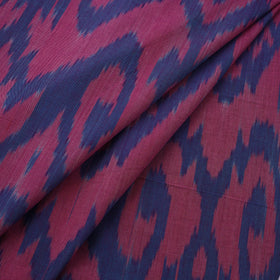 Cotton central asian pochampally ikat fabric 07