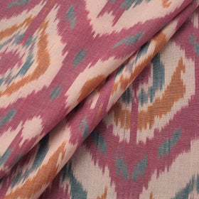 Cotton central asian pochampally ikat fabric 08