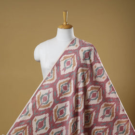 Cotton central asian pochampally ikat fabric 11